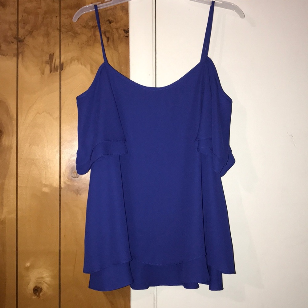 Dark blue blouse. - Picture 1 of 1
